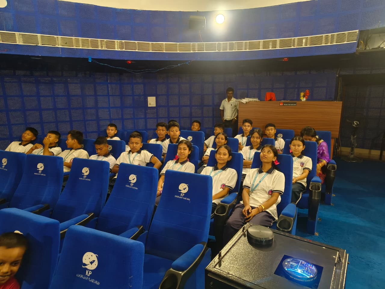 Under the Planetarium Dome